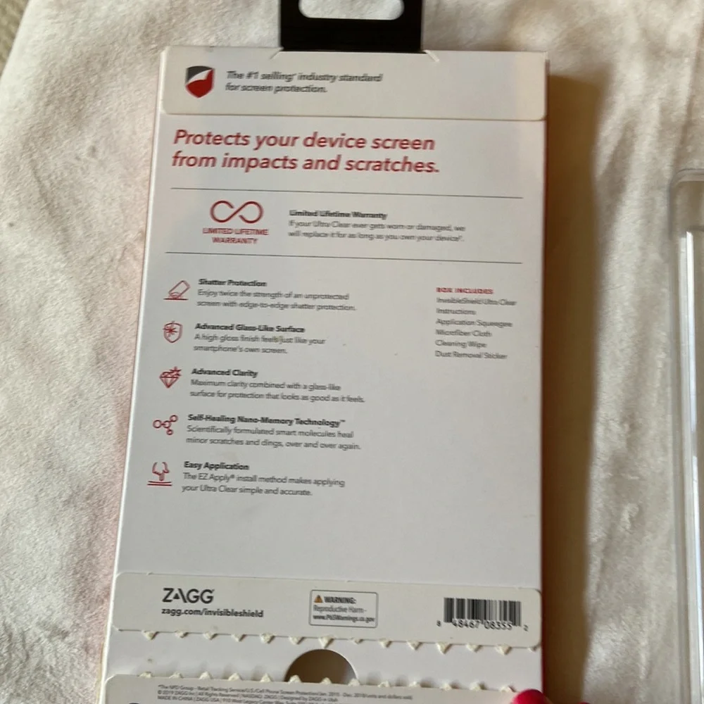 Invisible Shield Ultra Clear Screen Protector Samsung Galaxy S10+